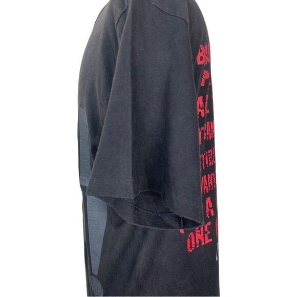 Vintage Basketball T-Shirt XL Black Scared Stiff - Picture 4 of 10